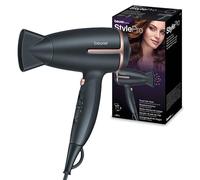 Beurer HC 25 Sèche-cheveux de voyage pliable avec fonction ionique, puissant, pour des cheveux doux et souples, pour les déplacements, 1 600 watts, adaptation mondiale de la tension 110-120/220-240 V