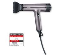 Beurer HC100 - Sèche-cheveux 1700 W, technologie ionique, diffuseur, 3 niveaux de chaleur