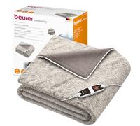 Beurer HD 150 XXL Nordic couverture chauffante électrique avec arrêt automatique, 200 x 150 cm, 6 réglages de température, lavable en machine, couverture confortable en apparence de fourrure