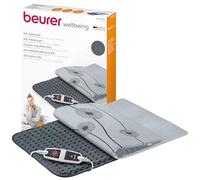 Beurer HK 125 Coussin chauffant, format XXL, avec 6 réglages de température, arrêt automatique et interrupteur à LED, lavable en machine, gris