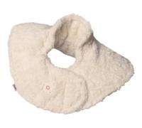 Beurer Huggy coussin chauffant pour les épaules lesté, sans fil | Chauffe-nuque de 1100 g, avec remplissage de billes de verre, 3 niveaux de température, lavable en machine, crème
