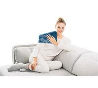 Beurer HK-35 - Coussin chauffant électrique bleu pour dos et muscles avec affichage et contrôle température - 30x40 cm