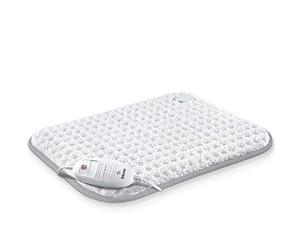 Beurer HK42UK Coussin chauffant super confortable | Surface en polaire douce de luxe | Fonction de préchauffage rapide | 3 réglages de température régulés électroniquement | Lavable en machine | Arrêt