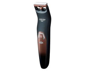 Beurer HR 6000 Body Groomer | Tondeuse corps pour le rasage humide et sec du visage et du corps | Lame en acier inoxydable double face | Fixation du peigne réglable