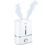 Beurer Humidificateur LB 45 avec atomisation ultrasonique | pour humidification de la pièce | avec fonction aromatique | convient pour les pièces jusqu'à 30 m² | fonctionnement silencieux