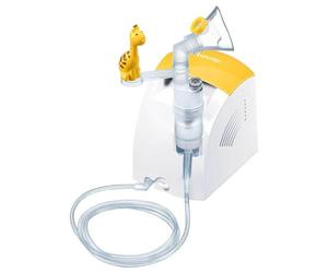 Beurer IH 26 Nébuliseur pour bébés et enfants, technologie à air comprimé, inhalateur pour le soulagement des voies respiratoires, dispositif médical