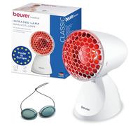 Beurer Lampe infrarouge IL 11 – Grille de protection, 5 niveaux d'inclinaison, lunettes incluses