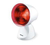 Beurer IL 21 lampe à infrarouge, dispositif médical avec chaleur bienfaisante pour l'utilisation en cas de rhume et de tensions musculaires, 5 niveaux d'inclinaison