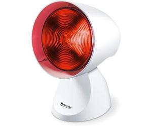 Beurer IL 21 lampe à infrarouge, dispositif médical avec chaleur bienfaisante pour l'utilisation en cas de rhume et de tensions musculaires, 5 niveaux d'inclinaison
