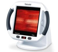 Beurer IL 50 Lampe à chaleur infrarouge, dispositif médical pour le traitement des refroidissements et des tensions musculaires d'une puissance de 300 watts 100% UV-Blocker