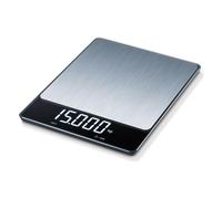 Beurer KS 34 Stainless Steel Balance de cuisine Plage de pesée (max.)=15 kg acier inoxydable