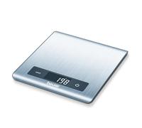 Beurer KS 51 Balance de cuisine numérique Plage de pesée (max.)=5 kg acier inoxydable 203 x 182 x 15