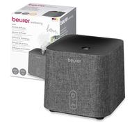 Beurer LA 35 Aroma Diffuser, pour la Diffusion de Parfum d'ambiance dans des pièces jusqu'à 20 m², pulvérisation microfine par ultrasons, avec lumière LED, Silencieux et économe en énergie