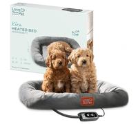 Beurer Love Your Pet Panier Chauffant Kira pour Chiens et Chats, lit pour Chien Chauffant électrique avec minuterie, Lavable à 30 °C, résistant aux Rayures et étanche, 58 x 50 cm