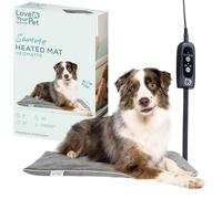 Beurer Love Your Pet Surface chauffante L Sammy pour Chiens et Chats, avec minuterie, Grande Couverture, Coussin Chauffant XXL Lavable à 30 °C, résistant aux Rayures et étanche, 65 x 50 cm