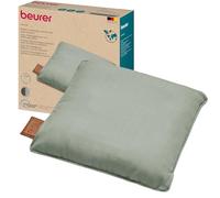 Beurer MG 139 Coussin de Massage sans Fil Shiatsu avec Fonction chauffante, Chaleur commutable, fabriqué en matériau recyclé, Lavable en Machine, arrêt Automatique, 40 x 40 cm, Mint