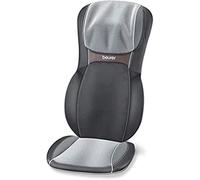 Beurer MG 295 Housse de Massage Shiatsu 3D | 4 Têtes de Massage Relaxantes ¬| 3 Zones de Massage pour le dos, le Cou et les épaules | 2 vitesses | Fonctions de Lumière et Chaleur