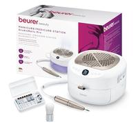 Beurer MP 200 StudioNails Pro station de manucure/pédicure 3 en 1, fraise à ongles électrique avec lampe UV/LED & aspirateur de poussière, pour les ongles en gel et en acrylique, 9 accessoires