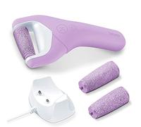 Beurer MP 59, ponceuse électrique pour callosités à 2 vitesses, convient également pour les callosités épaisses, fonctionne sur batterie, pour pieds humides et secs