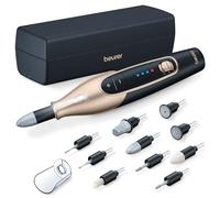 Beurer MP 84 Special Edition Ponceuse pour ongles, lime à ongles électrique avec batterie, 10 embouts, lumière LED, étui de rangement inclus, jusqu'à 4400 tr/min, pour la manucure et pédicure