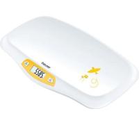 BEURER Pèse-bébé p.20kg 5gPartie. XL LCD blanc-jaune BY 80