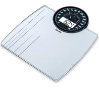 BEURER Pèse-personne b.180kg 100gPartie verre Affichage LCD GS 58
