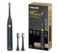 Beurer Brosse à dents électrique sonique SC 30 – 4 modes, 2 brossettes, noir-jaune