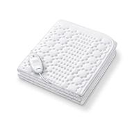 Beurer TS 19 Chauffe-Matelas 1 Place, 130 x 75 cm, Surmatelas chauffant, 3 Niveaux de Température, Système de Sécurité, lavable en Machine