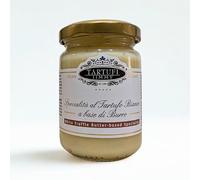 Beurre à la Truffe Blanche | Condiment Gourmet à la Truffe Blanche de Qualité | Parfait pour Pâtes, Risottos, Viandes, Crostinis | Sans Conservateurs | Produit en Italie