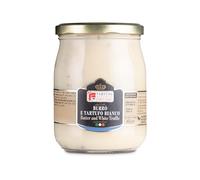 Beurre à la truffe blanche dans un pot stérilisé de 460 grammes