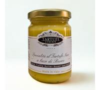 Beurre à la Truffe Noire | Condiment Gourmet à la Truffe Noire de Qualité | Goût Intense et Naturel | Pour Pâtes, Risottos, Viandes, Crostinis | Sans Conservateurs | Produit en Italie