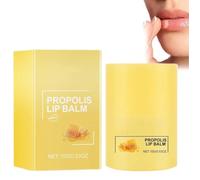 Beurre à lèvres Honey Bee, Propolis Lip Cerin, baume et masque hydratant de nuit, masque à lèvres réparateur et soin de jour et de nuit, exfoliation douce, pour un usage quotidien (1PCS)