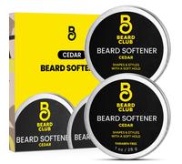 Beurre barbe au c dre The Beard Club - Baume coiffant pour hommes, adoucissant, hydratant et revitalisant sans rin age - Cire barbe - 2 oz