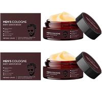 Beurre corporel à l'eau de Cologne, Crème hydratante pour le corps pour homme, Nourrit en profondeur et hydratation longue durée, Hydratation tout au long de la journée et soin barrière