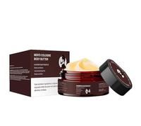 Beurre corporel à l'eau de Cologne pour homme, beurre corporel aux phéromones, booste charisme et confiance en soi, nourrit intensément et parfum longue durée (1PC)