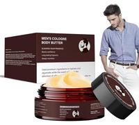 Beurre corporel à l'eau de Cologne pour hommes avec phéromones, parfum longue durée et hydratation profonde, renforce la confiance et le charisme, hydratant parfumé pour une peau douce (1 Pcs)