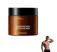 Beurre corporel aux phéromones pour homme, crème hydratante quotidienne pour homme, crème réparatrice de la barrière cutanée, pour tous types de peau