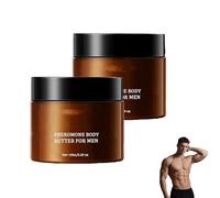 Beurre corporel aux phéromones pour homme, crème hydratante quotidienne pour homme, crème réparatrice de la barrière cutanée, pour tous types de peau