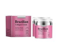 Beurre corporel brésilien, crème raffermissante et raffermissante avec Volufiline Aide à réduire l'apparence de la cellulite, pour des fesses plus fermes et plus fermes
