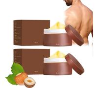Beurre corporel de Cologne, beurre corporel pour le parfum de menwarm, parfum chaud, formule hydratante avec parfum toute la journée, beurre corporel coulé - Gift pour père, mari, petit ami,2PCS