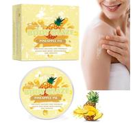 Beurre Corporel GlaçAge Corporel,Beignet Au Beurre Corporel Body Glaze,CrèMe GlaçAnte Pour Le Corps Laisse La Peau Douce Et éClatante Sans êTre Grasse For Dry Skin (Ananas)