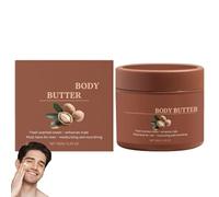 Beurre Corporel Moroccan Nut Oil Pour Hommes,Organic Body Butter,Beurre Corporel,Hydrate Suffisamment La Peau,Creme Corps Hydratante,Texture Délicate Et Fondante,Parfum Rafraîchissant Et épicé (1)