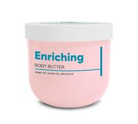 Beurre Corporel Nourrissant 200 g - Crème Corporelle à l'huile Argan - Huiles de Monoï et d'Amande - Hydratant Corps - Soin de la Peau - Soin Mains - Beauté - Arôme de Vanille - Enriching Body Butter