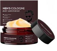 Beurre corporel parfumé pour homme, crème parfumée à l'eau de Cologne, lotion hydratante et nourrissante, lotion raffermissante, absorption rapide et non grasse