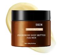 Beurre Corporel Parfumé Pour Hommes | 150g Crème Hydratante pour le Corps | Lotion Nourrissante Naturelle pour Routine Quotidienne Nuit Matin Après Sommeil Voyage Avion Maison Professionnels Occupés P