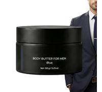 Beurre corporel pour homme, 150 g, hydratation profonde, léger, crème hydratante pour le corps, convient à la plupart des types de peau, rendez-vous, fête, travail, , d'affaires