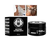 Beurre de barbe - 100 ml - Après-shampoing adoucissant pour barbe - Pour homme - Pour routine quotidienne et soin après le rasage - Contrôle des frisottis et amélioration de la santé