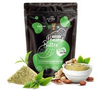Beurre de Cacahuète en Poudre Matcha -90 % de Graisse en Moins Nustino - Sans Sucre - Riche en Protéines - Faible en Calories 400g