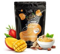 Beurre de Cacahuète en Poudre Nustino - Mangue Sans Sucre 90 % de Matières Grasses en Moins Faible en calories Riche en Blanc 400g