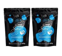 Beurre de Cacahuète en Poudre Pure Nustino 2x400g - Pack Duo Protéiné et Allégé en Graisse - 100% Naturel sans Additifs